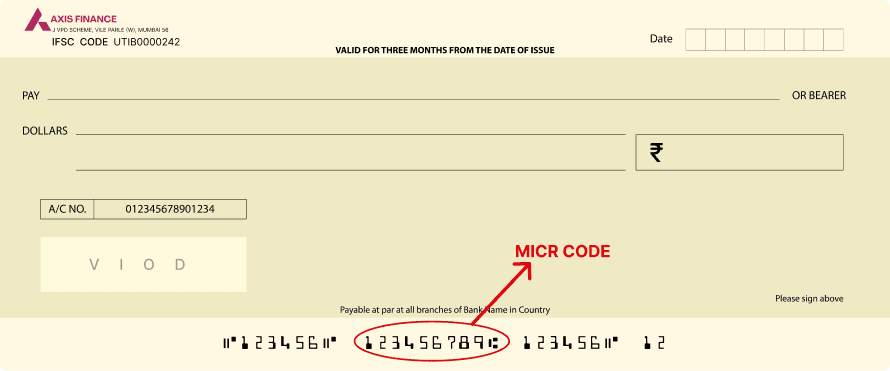 What is MICR Code?